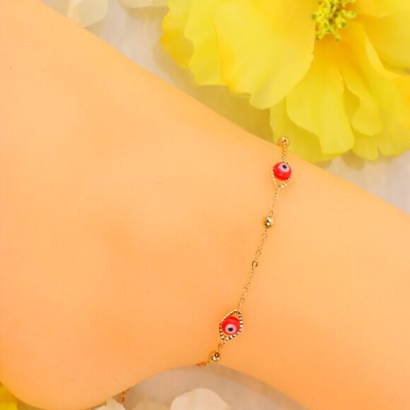 Minimalist Anklet, Sleek & Modern Design, Women’s Fashion, YC110363-A - Picture 2 of 10